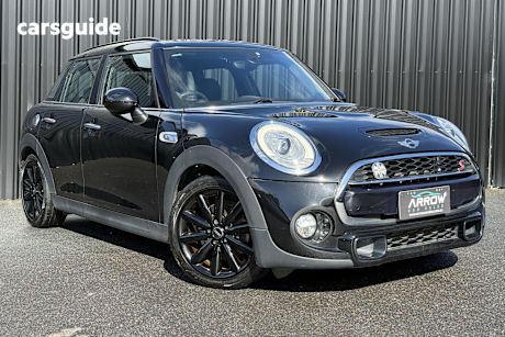 Black 2015 Mini Cooper Hatchback S 5D Hatch