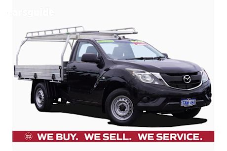 Black 2017 Mazda BT-50 Cab Chassis XT (4X2)