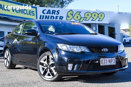 Black 2011 Kia Cerato Coupe Koup SLS