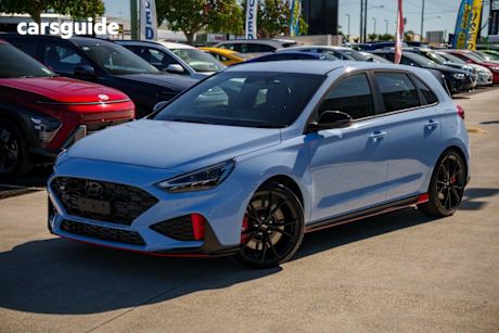 Blue 2025 Hyundai I30 Hatchback N