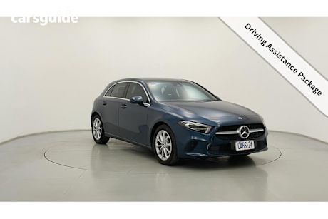 Blue 2022 Mercedes-Benz A180 Sedan