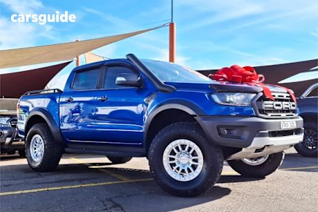 Blue 2019 Ford Ranger Double Cab Pick Up Raptor 2.0 (4X4)