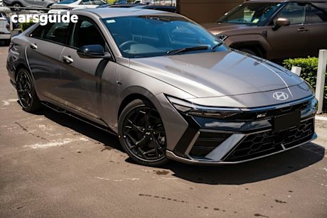 Grey 2025 Hyundai I30 Sedan N Line
