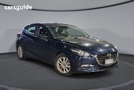 Blue 2016 Mazda 3 Hatchback Maxx