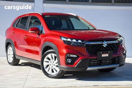 Red 2022 Suzuki S-Cross Wagon Allgrip