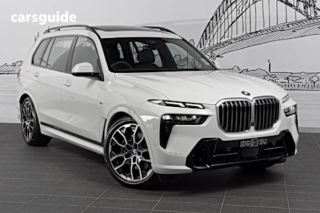White 2025 BMW X7 Wagon Xdrive40D M Sport Mhev