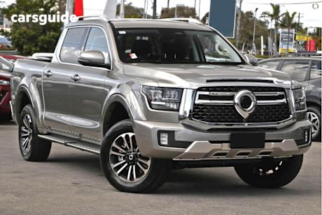 Silver 2025 GWM Cannon Alpha Dual Cab Utility Ultra (4X4)