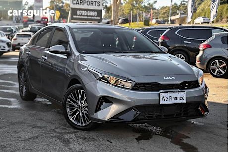 Grey 2021 Kia Cerato Sedan Sport+