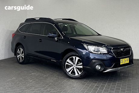 Blue 2019 Subaru Outback Wagon 2.5I
