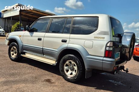 Silver 2000 Toyota Landcruiser Wagon GXL (4X4)