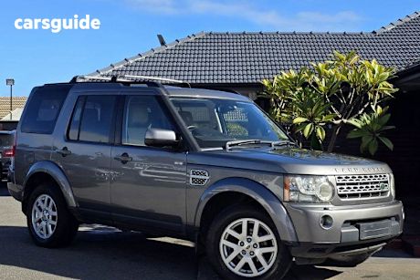 Grey 2009 Land Rover Discovery 4 Wagon 2.7 TDV6