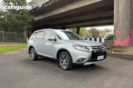 Silver 2016 Mitsubishi Outlander Wagon LS Safety Pack (4X2)