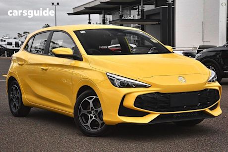Yellow 2025 MG MG3 Hatch EXCITE F