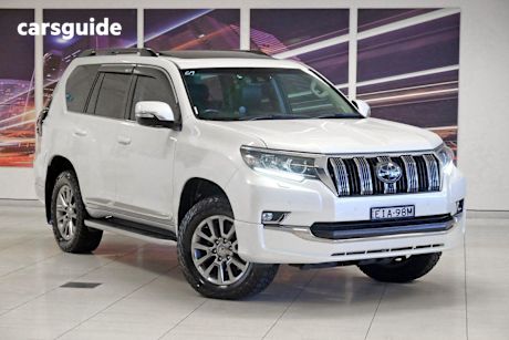 White 2020 Toyota Landcruiser Prado Wagon Kakadu