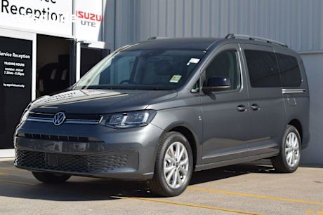 Grey 2024 Volkswagen Caddy Wagon Life Maxi TDI320
