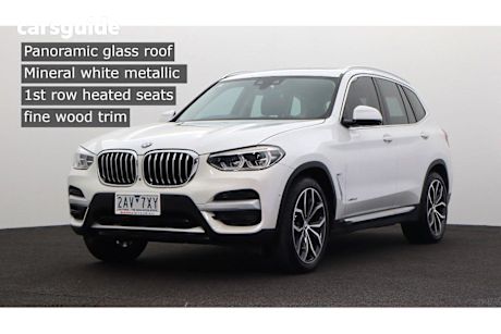 White 2017 BMW X3 Wagon Xdrive 30I