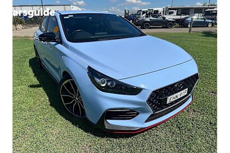 Blue 2019 Hyundai I30 Fastback Fastback N Performance