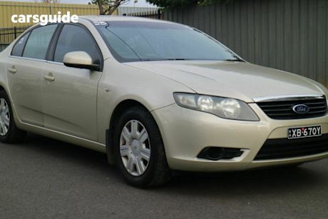 Gold 2008 Ford Falcon Sedan XT (lpg)
