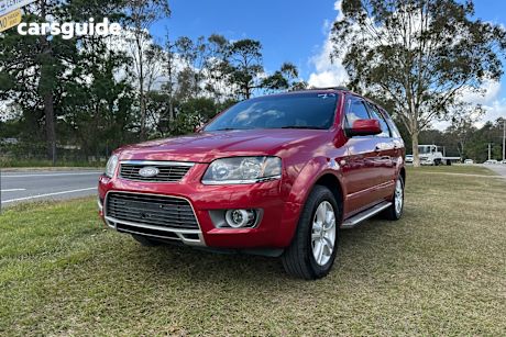 Red 2011 Ford Territory Wagon TS (rwd)