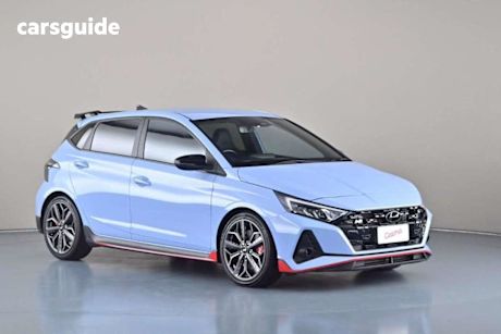 Blue 2022 Hyundai I20 Hatchback N