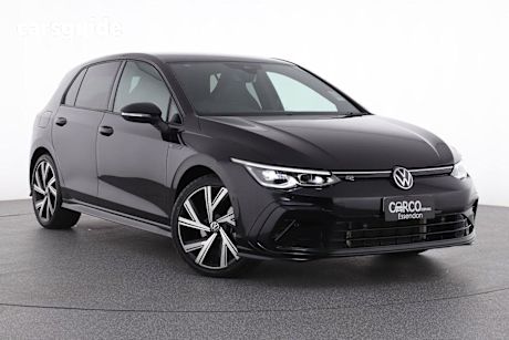Black 2022 Volkswagen Golf Hatchback 110TSI R-Line