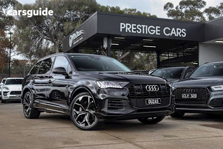 Black 2020 Audi Q7 Wagon 50 TDI Quattro (hybrid)