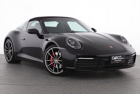 Black 2021 Porsche 911 Targa Targa 4S