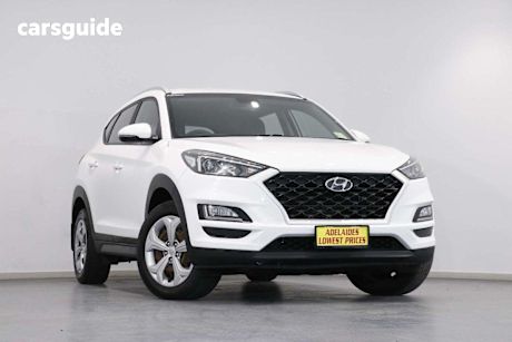 White 2018 Hyundai Tucson Wagon GO Crdi (awd)