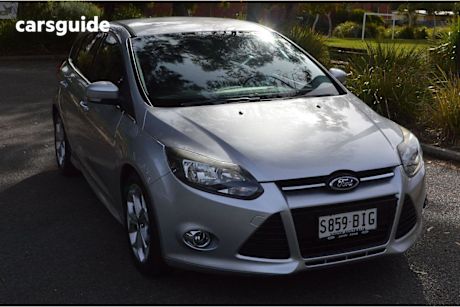 Silver 2015 Ford Focus Hatchback Sport