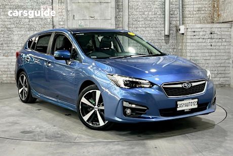 Blue 2017 Subaru Impreza Hatchback 2.0I-S (awd)