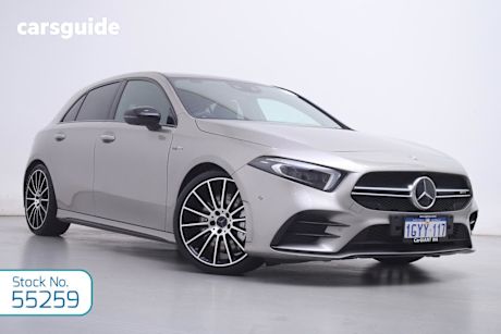 Silver 2020 Mercedes-Benz A35 Hatchback 4Matic