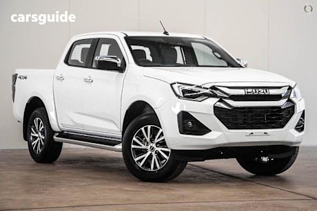 White 2025 Isuzu D-MAX Ute Tray LS-U+ 4X4