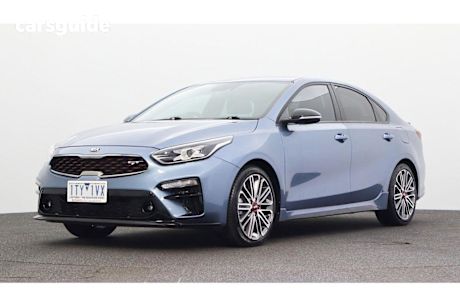 Blue 2021 Kia Cerato Sedan GT Safety Pack