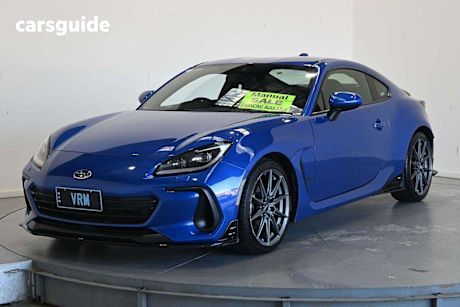 Blue 2022 Subaru BRZ Coupe S