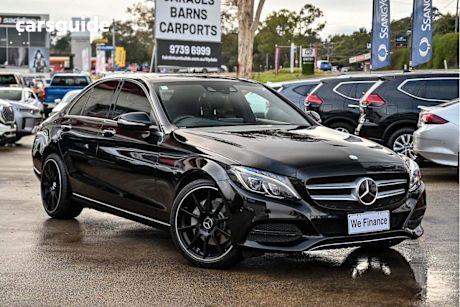 Black 2015 Mercedes-Benz C250 Sedan