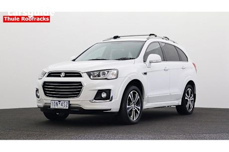 White 2018 Holden Captiva Wagon 7 LTZ (awd) (5YR)