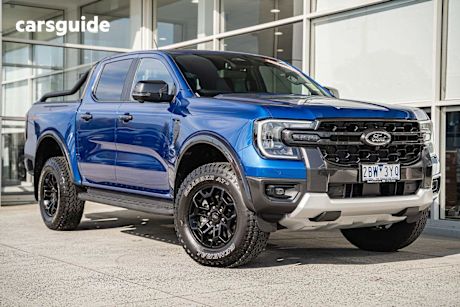 Blue 2024 Ford Ranger Double Cab Pick Up Tremor