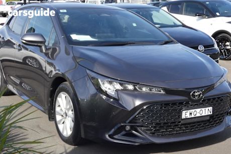 Grey 2022 Toyota Corolla Hatchback SX