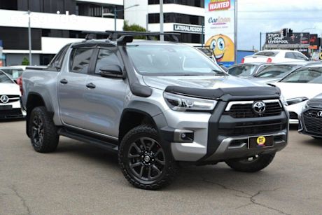 Silver 2023 Toyota Hilux Double Cab Pick Up Rogue (4X4)