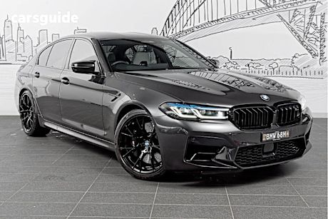 Grey 2023 BMW M5 Sedan Competition LCI