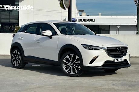 White 2025 Mazda CX-3 Wagon G20 Pure