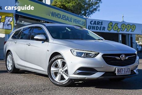 Silver 2018 Holden Commodore Sportswagon LT