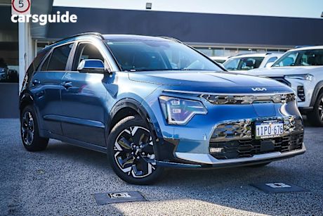 Blue 2024 Kia Niro Wagon EV GT-Line Grey C Pillar