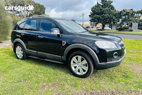 Black 2010 Holden Captiva Wagon LX (4X4)