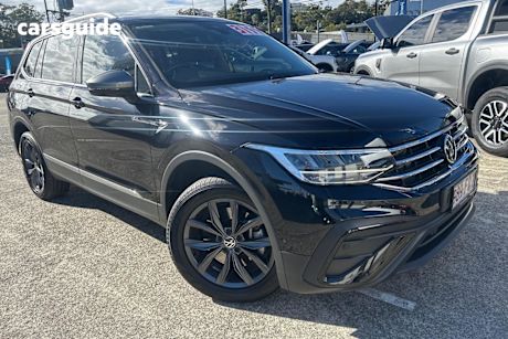 Black 2022 Volkswagen Tiguan Wagon Allspace 132TSI Life