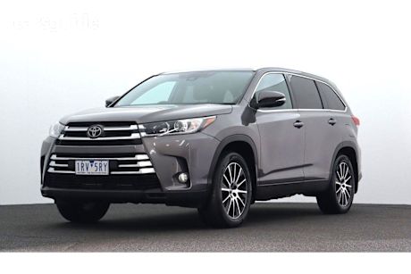 Grey 2018 Toyota Kluger Wagon Grande (4X4)