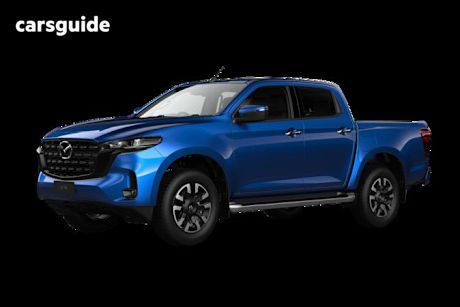 Blue 2025 Mazda BT-50 Dual Cab Pick-up XTR (4X4)