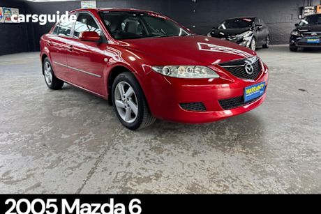 Red 2005 Mazda 6 Hatchback Classic