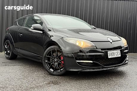 Black 2012 Renault Megane Coupe RS 265 CUP