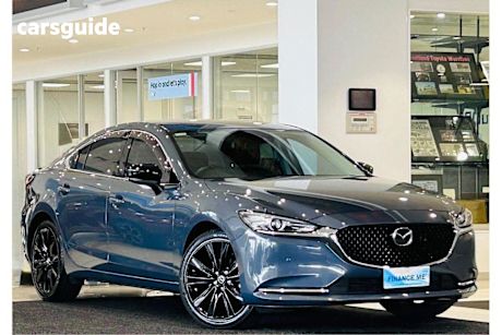 Grey 2022 Mazda Mazda6 Sedan GT SP F
